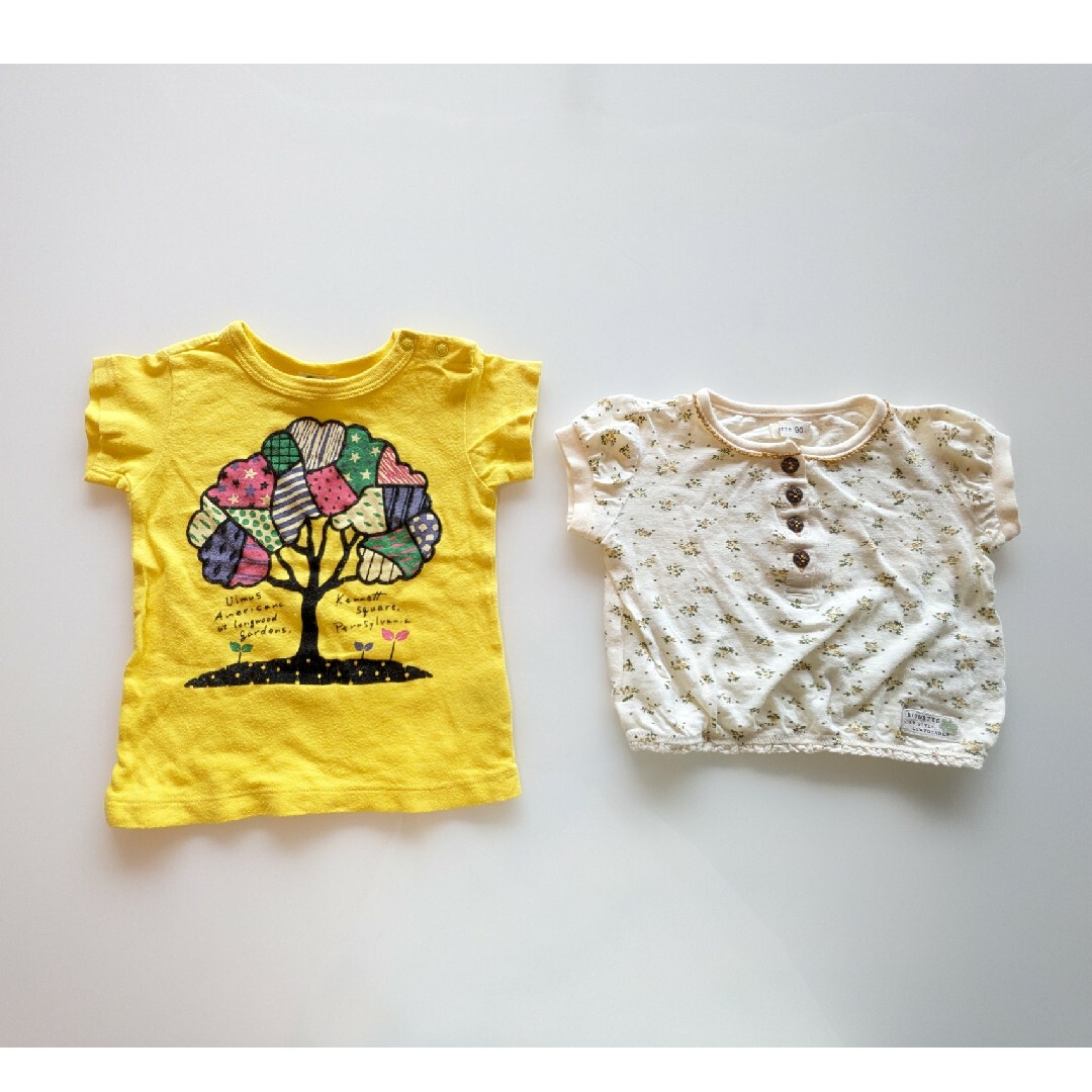 F.O.KIDS(エフオーキッズ)のTシャツ　90  F.O.KIDS　Biquette キッズ/ベビー/マタニティのキッズ服女の子用(90cm~)(Tシャツ/カットソー)の商品写真