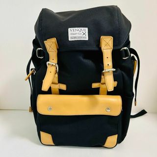 【完売品】VENQUE ヴェンク リュック B4収納可能 レザー 2way 黒