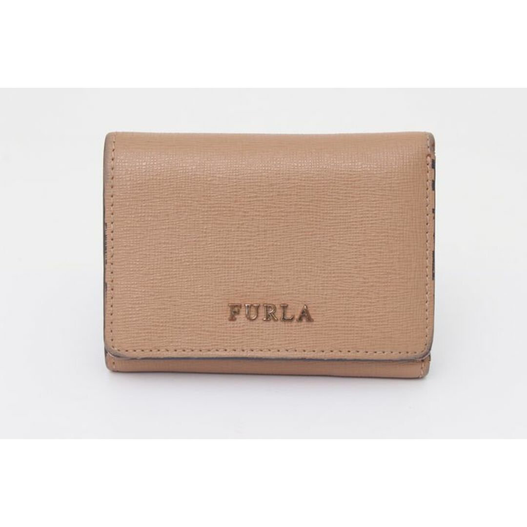  FURLA BABYLON 三つ折り財布　ベージュ