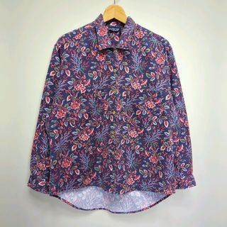 パタゴニア(patagonia)の★Patagonia 総柄 花柄 ボタニカル ロングスリーブ シャツ(シャツ/ブラウス(長袖/七分))