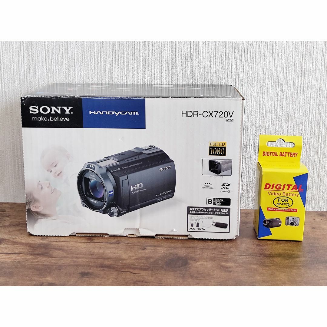 ■デジタルHDビデオカメラレコーダー HDR-CX720V■①