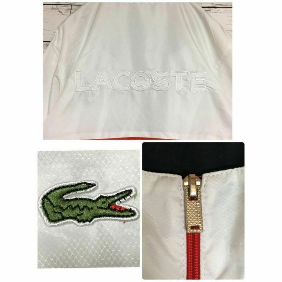 LACOSTE(ラコステ)の【人気デザイン】ラコステ☆マルチカラーナイロンジャケット　背面文字刺繍　B60 メンズのジャケット/アウター(ナイロンジャケット)の商品写真