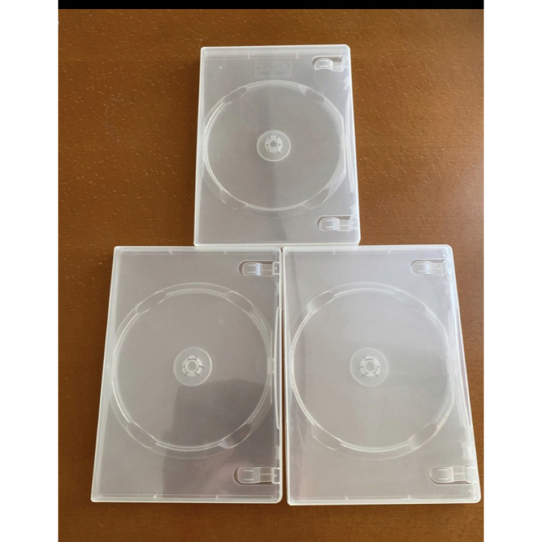 CD  DVD 空トールケース　3個セット　　　　　表紙入れられます。 インテリア/住まい/日用品の収納家具(CD/DVD収納)の商品写真