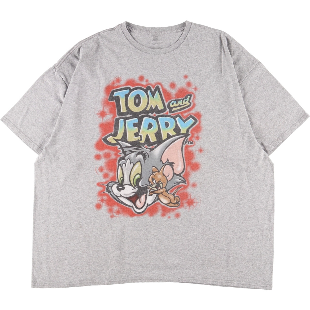 TOM and JERRY トムとジェリー キャラクタープリントTシャツ XXL /eaa354803
