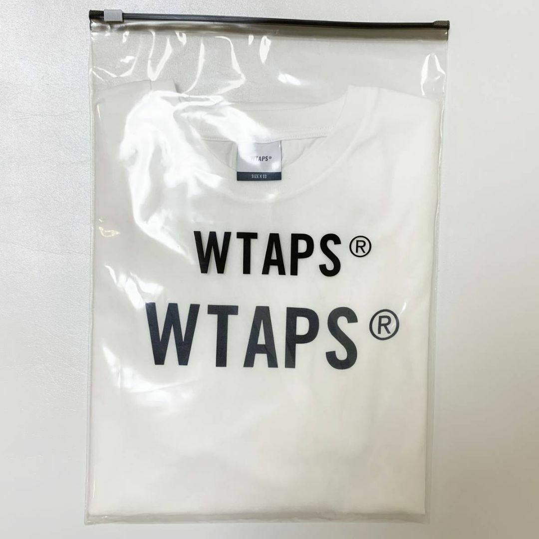 新品 未開封 L Sign SS Cotton White WTAPS 23SS