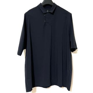 テアトラ(TEATORA)のTEATORA CAPSULESNAP POLO SHIRT DR 4 NAVY(ポロシャツ)