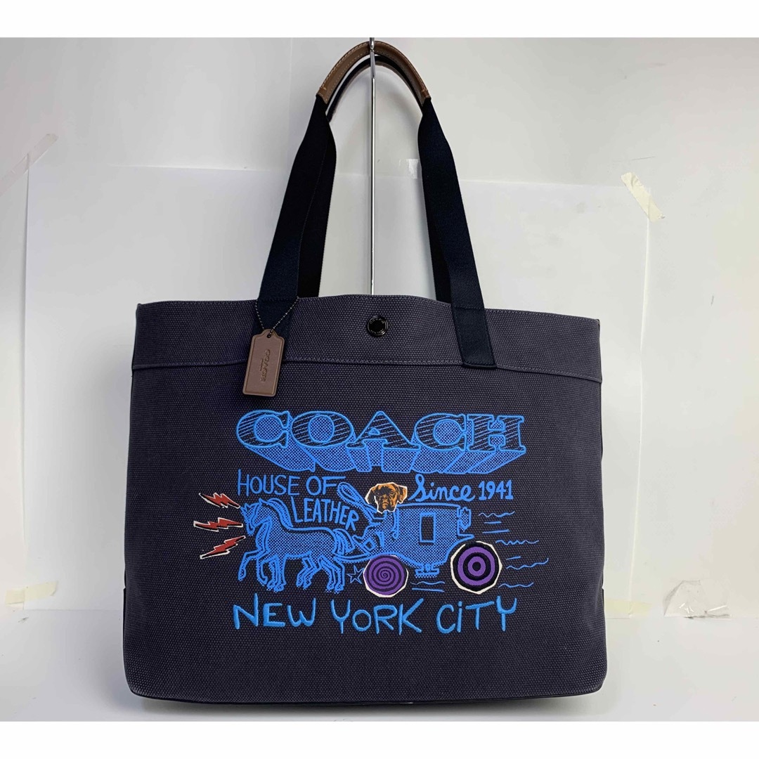 COACH - 美品★国内未入荷モデル コーチ COACH アート グラフィック トートバッグ