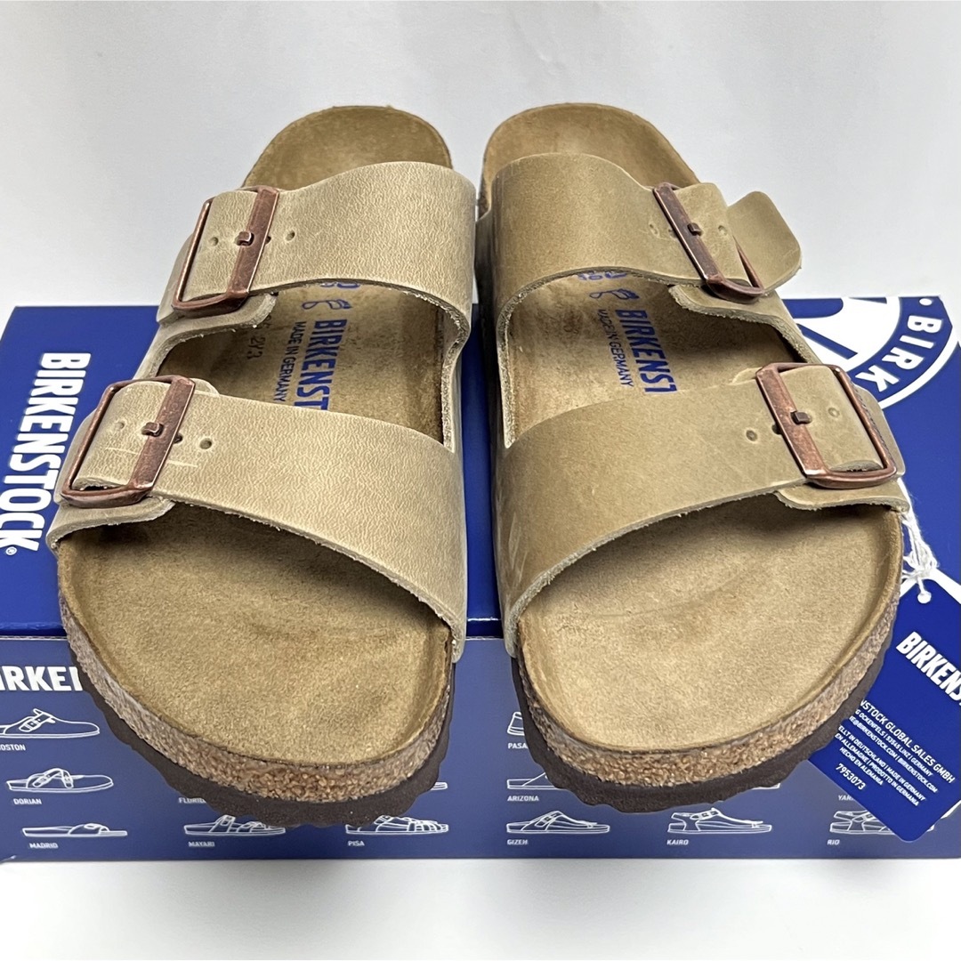 BIRKENSTOCK(ビルケンシュトック)の40 ビルケンシュトック アリゾナ レザー サンダル BIRKENSTOCK メンズの靴/シューズ(サンダル)の商品写真