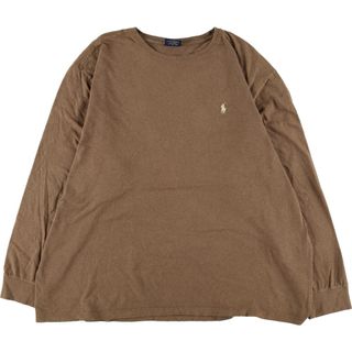 ラルフローレン(Ralph Lauren)の古着 ラルフローレン Ralph Lauren POLO by Ralph Lauren ロングTシャツ ロンT メンズXXL /eaa352136(Tシャツ/カットソー(半袖/袖なし))