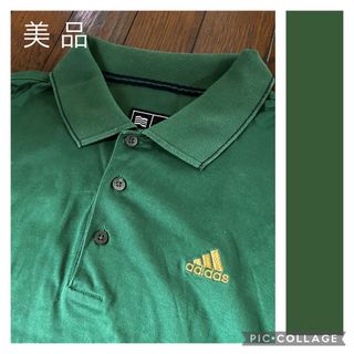 テーラーメイド(TaylorMade)の美品  TaylorMade adidas 大人の半袖ポロシャツ ゴルフ 希少(ポロシャツ)