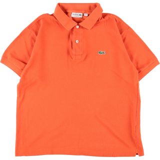 ラコステ(LACOSTE)の古着 ラコステ LACOSTE CLASSIC FIT 半袖 ポロシャツ メンズM /eaa351455(ポロシャツ)