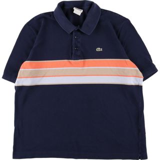 ラコステ(LACOSTE)の古着 ラコステ LACOSTE 半袖 ポロシャツ 6 メンズL /eaa351456(ポロシャツ)