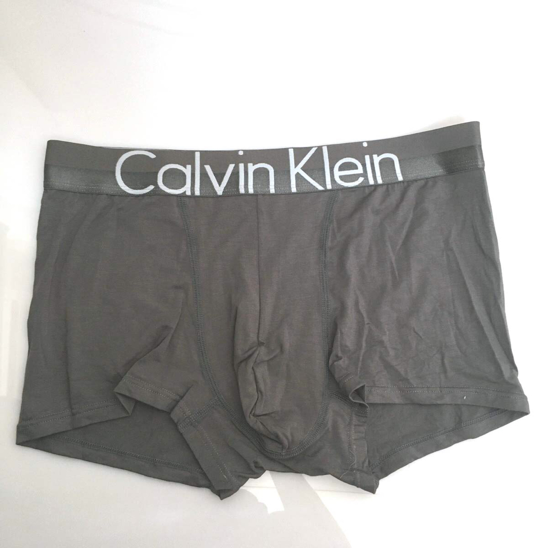 Calvin Klein(カルバンクライン)のカルバンクライン メンズ　ボクサーパンツ　ダークグレー　M メンズのアンダーウェア(ボクサーパンツ)の商品写真