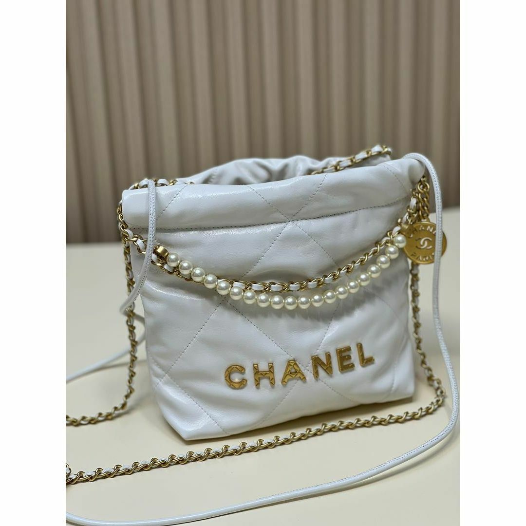 CHANEL - シャネル キャビアスキン ココハンドル ハンドバッグ