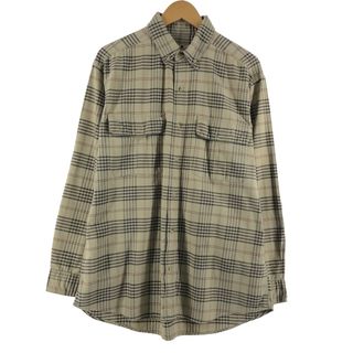 ウールリッチ(WOOLRICH)の古着 ウールリッチ WOOLRICH 長袖 ボタンダウンチェックシャツ メンズL /eaa352698(シャツ)