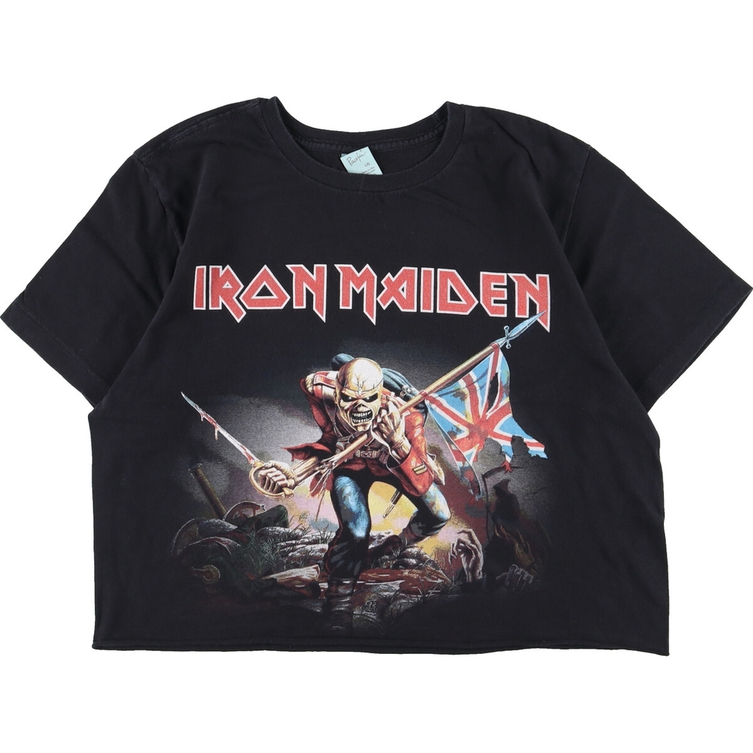 Pacific IRON MAIDEN アイアンメイデン カットオフ バンドTシャツ バンT メンズM /eaa351877