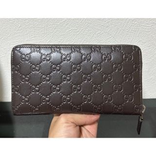 グッチ(Gucci)のGUCCIグッチシマ447906 ラウンドオーガナイザー長財布(長財布)