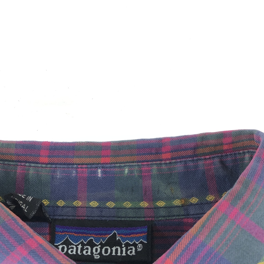 patagonia(パタゴニア)の古着 パタゴニア Patagonia 長袖 チェックシャツ メンズL /eaa352102 メンズのトップス(シャツ)の商品写真