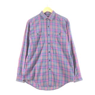 パタゴニア(patagonia)の古着 パタゴニア Patagonia 長袖 チェックシャツ メンズL /eaa352102(シャツ)