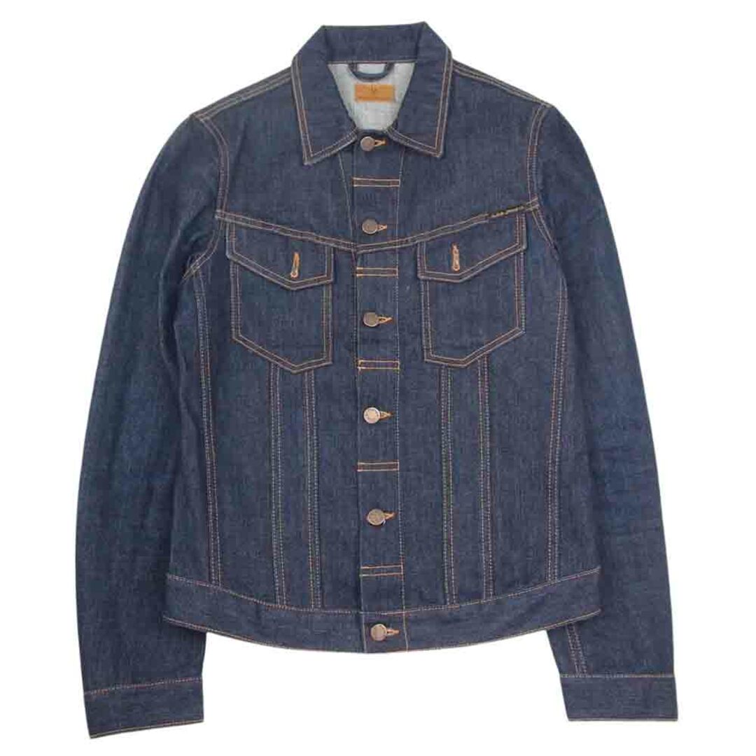 Nudie Jeans ヌーディージーンズ BILLY ビリー デニム ジャケット DRY SUPER BLUE インディゴブルー系 S