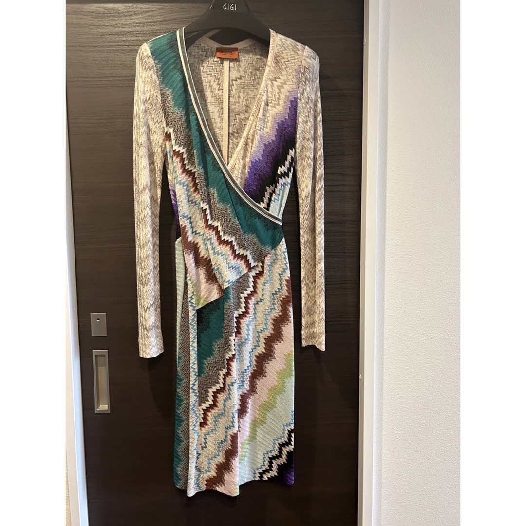 美品 missoni ミッソーニ ワンピース パーティ 結婚式-