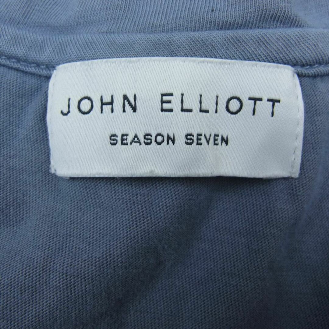 JOHN ELLIOTT ジョンエリオット 半袖 Tシャツ カットソー グレーブルー 2 3