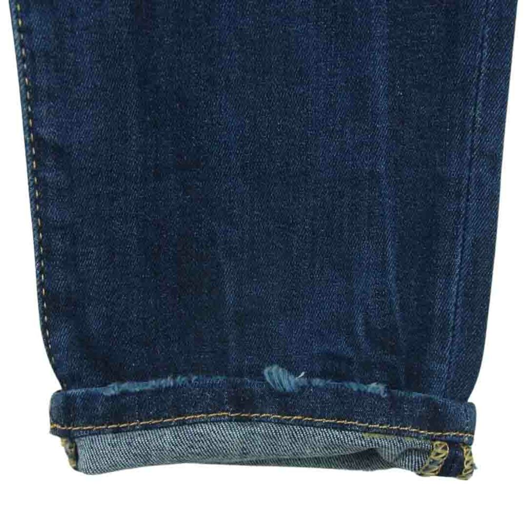 DSQUARED2(ディースクエアード)のDSQUARED2 ディースクエアード 国内正規品 S74LB0923 S30708 SUPER TWINKY JEAN ダメージ加工 スタッズ スキニー デニム パンツ インディゴブルー系 44【中古】 メンズのパンツ(デニム/ジーンズ)の商品写真