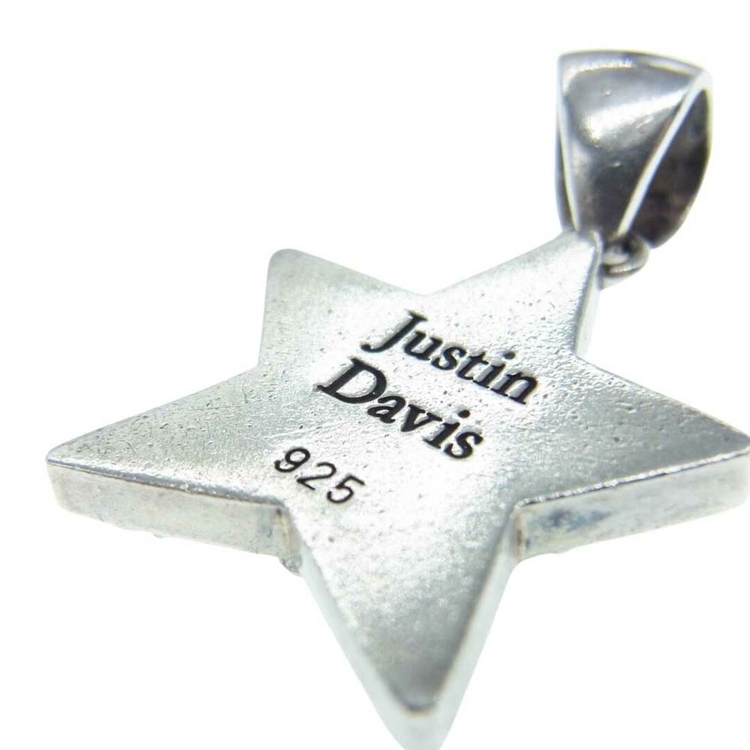 Justin Davis ジャスティンデイビス ペンダントトップ SPJ150 VIVA SUPER STAR CLEAR スーパースター ペンダントトップ クリア シルバー系