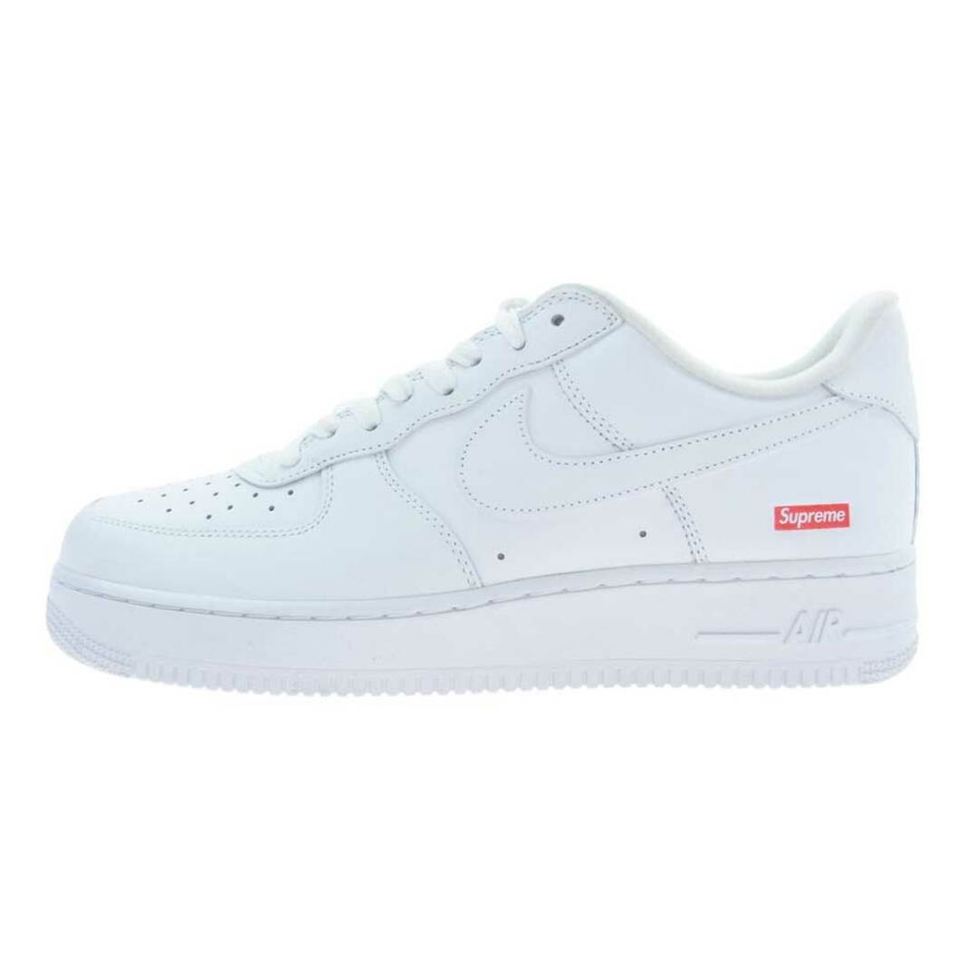 Supreme シュプリーム スニーカー CU9225-100 × Nike Air Force 1 Low ナイキ エアフォース1 ロー スニーカー ホワイト系 28.5cm【極上美品】