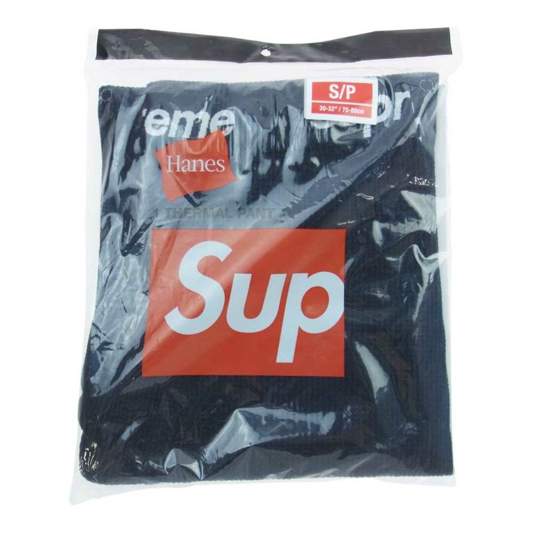 Supreme シュプリーム パンツ 18AW Hanes Thermal Pant ヘインズ サーマル パンツ  ブラック系 S S/P【新古品】【未使用】