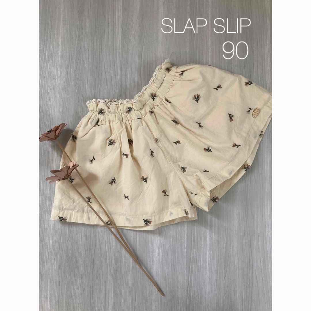 SLAP SLIP(スラップスリップ)の＊最終お値下げ＊【極美品】スラップスリップ　ショートパンツ キッズ/ベビー/マタニティのキッズ服女の子用(90cm~)(パンツ/スパッツ)の商品写真