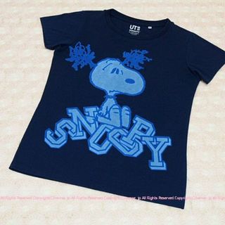 スヌーピー(SNOOPY)のSNOOPY UNIQLO ユニクロ UT バッドヘアーなスヌーピーのTシャツ(Tシャツ(半袖/袖なし))