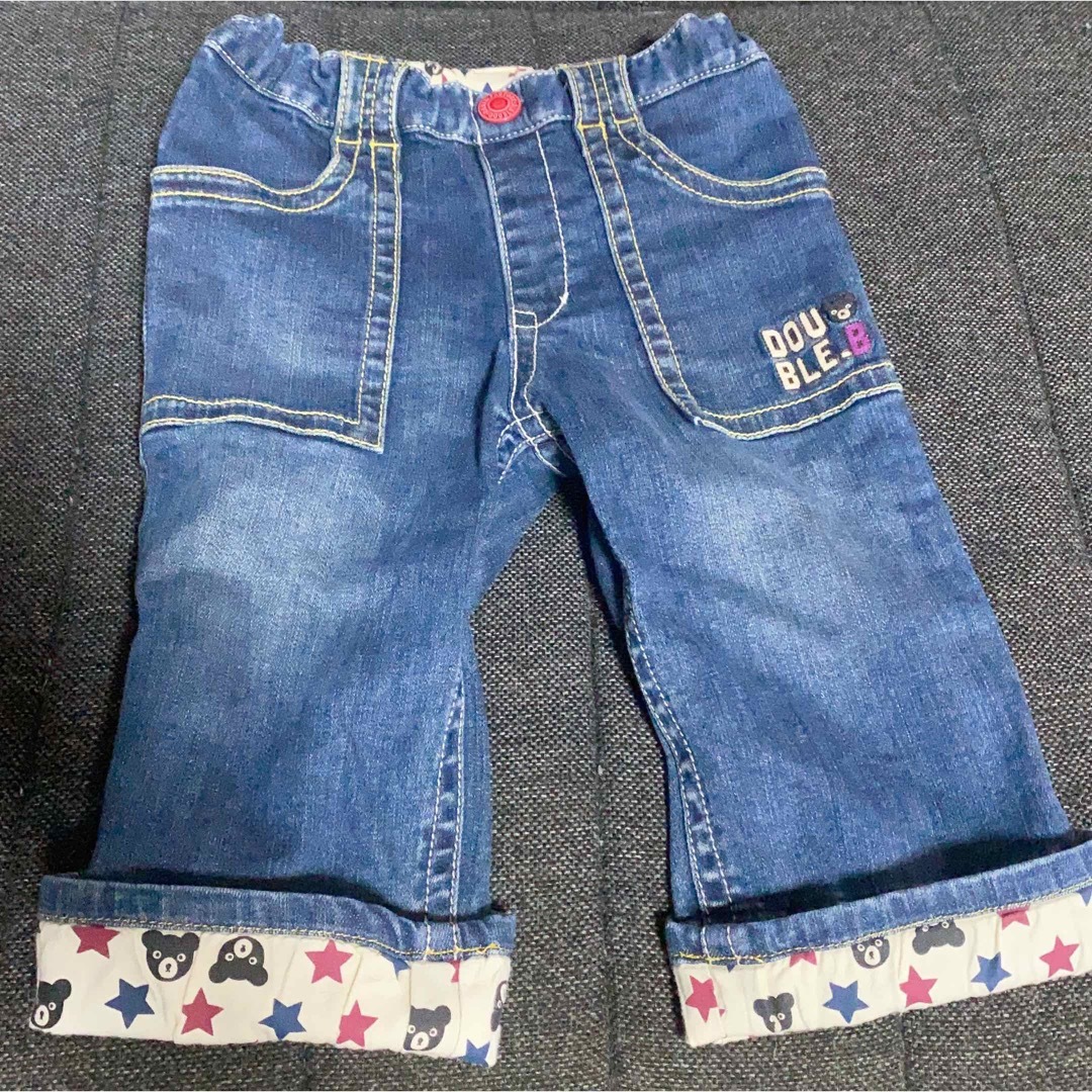 DOUBLE.B - ミキハウス ダブルビー パンツ2枚まとめ売り 120cmの通販