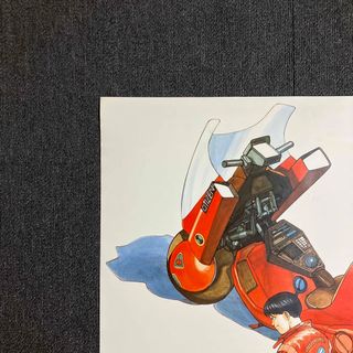 『AKIRA』販促ポスター　88年　金田　大友克洋　非売品　国際映画祭参加版