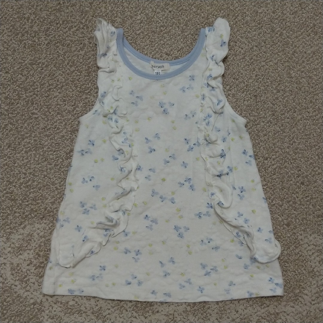 Seraph(セラフ)のSeraph❁ノースリーブ 120cm キッズ/ベビー/マタニティのキッズ服女の子用(90cm~)(Tシャツ/カットソー)の商品写真