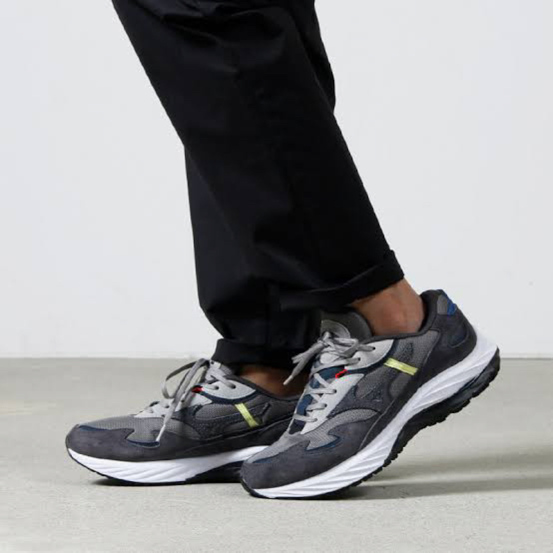 流行に mizuno × graphpaper WAVE RIDER β グラフペーパー スニーカー