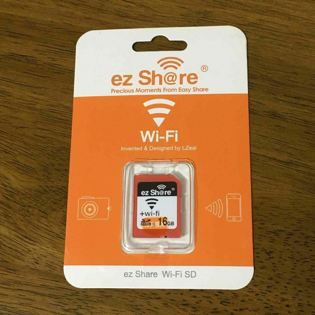 C045 ezShare 16G WiFi SDカード FlashAir同等zx