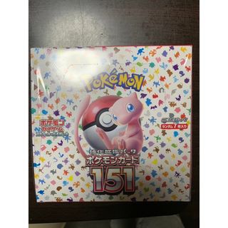 ポケモン(ポケモン)のポケモンカード151 BOX シュリンク付き(Box/デッキ/パック)