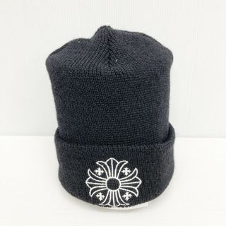 クロムハーツ(Chrome Hearts)の★クロムハーツ CH Cross Beanie クロスボールビーニー ブラック(ニット帽/ビーニー)