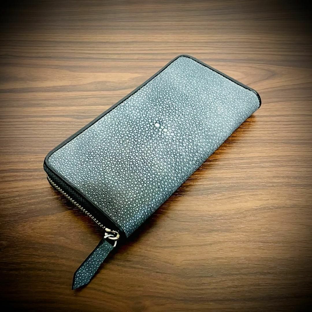 スティングレイ 財布 カード１５枚 大容量 ガルーシャ メンズ財布 ブラック 黒 メンズのファッション小物(長財布)の商品写真