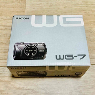 リコー(RICOH)の【新品未使用】RICOH WG-7 BLACK 本格アウトドアカメラ (コンパクトデジタルカメラ)