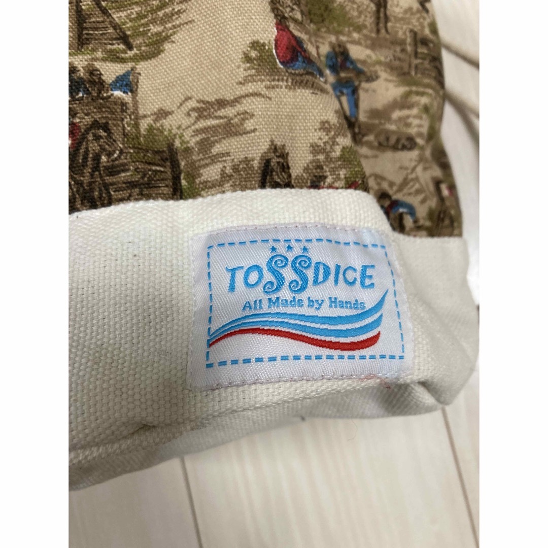 TOSSDICE(トスダイス)のTOSSDICE   巾着型バッグ レディースのバッグ(トートバッグ)の商品写真