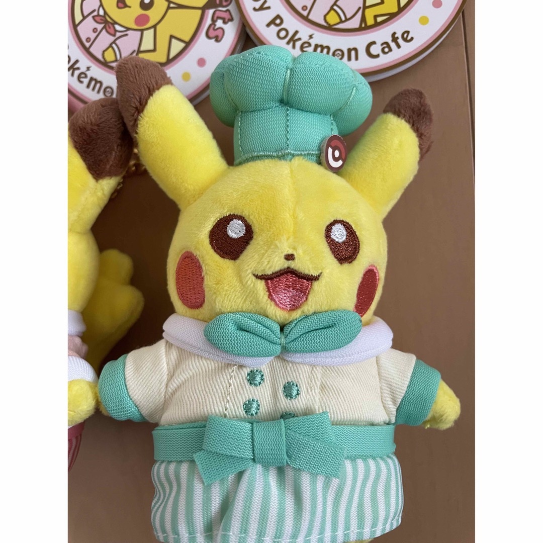 新品未使用品❤️ポケモンカフェ　ピカチュウ　マスコット　池袋限定含む3体セット 1