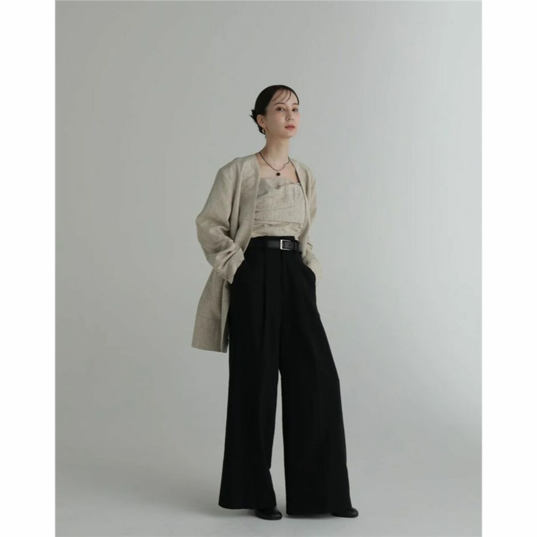 louren power shoulder nocollar jacket louren power shoulder nocollar jacket