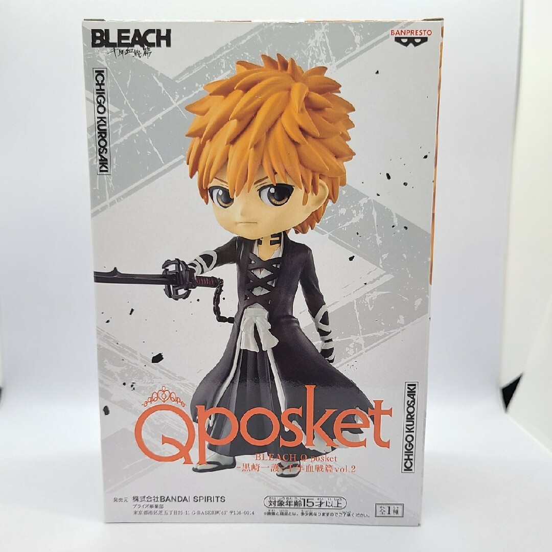 BANPRESTO - BLEACH 黒崎一護 Q posket 千年血戦篇vol.2の通販 by しふ