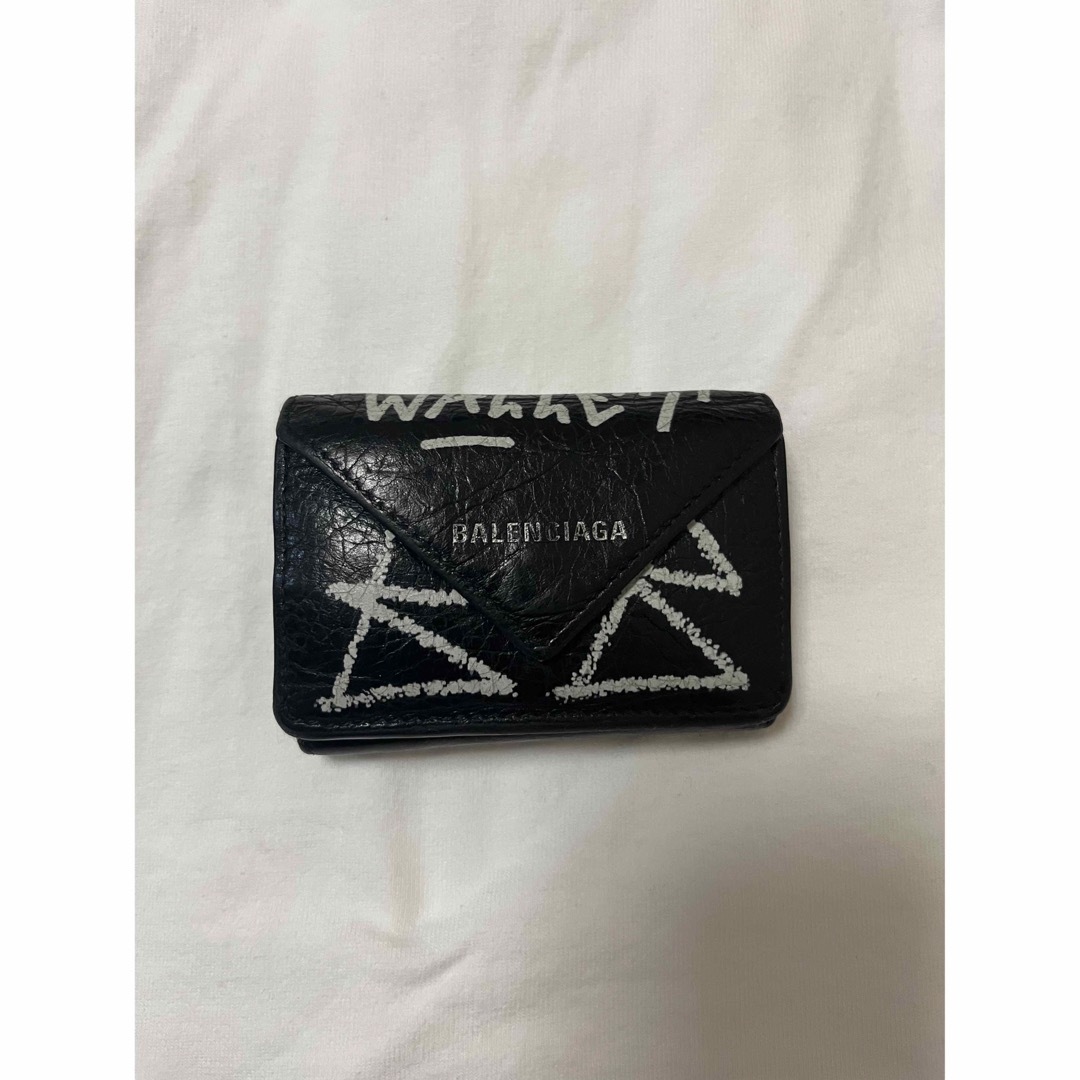 Balenciaga - 【美品】バレンシアガ グラフィティ 三つ折り財布