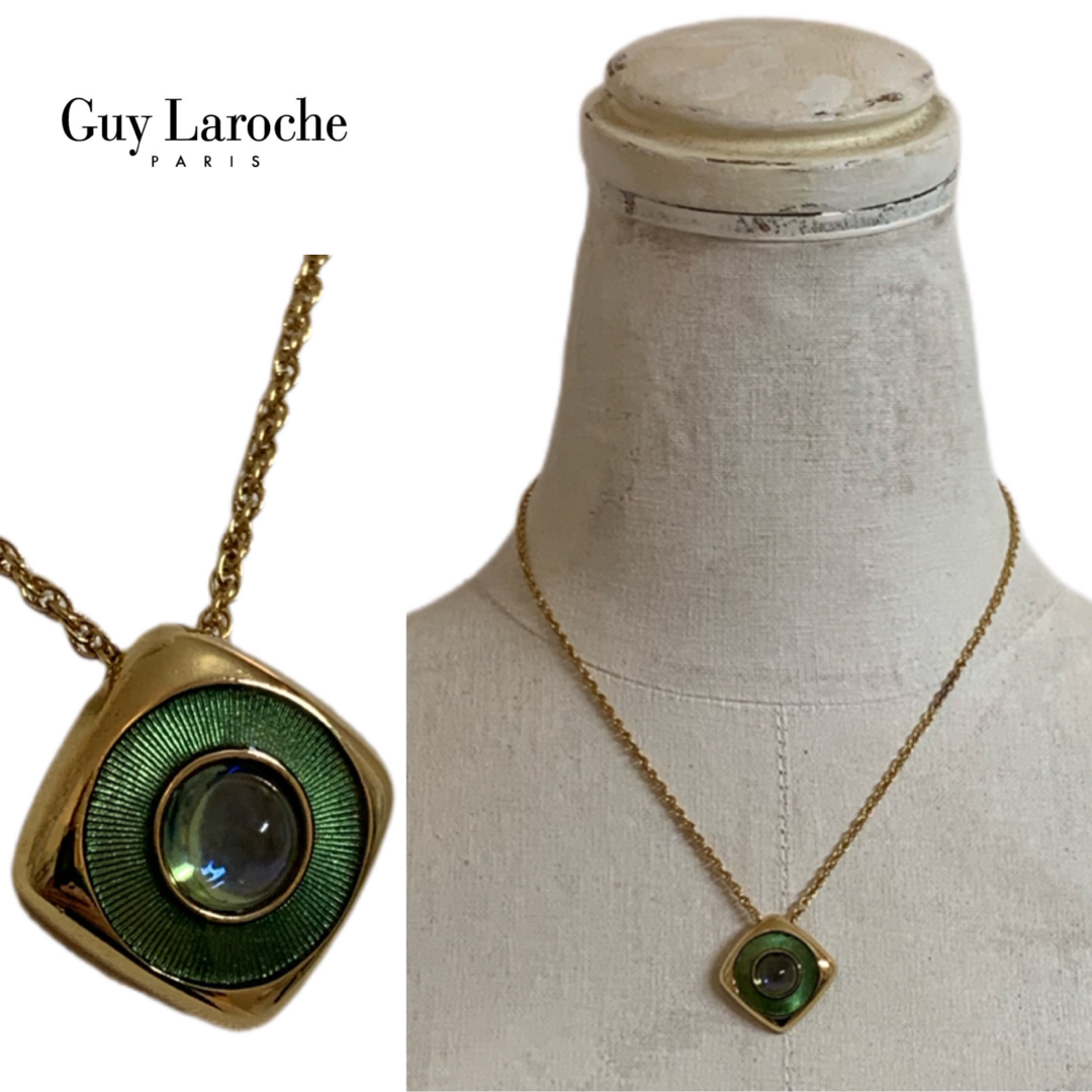 Guy Laroche PARIS VINTAGE ギラロッシュ 装飾ネックレス-