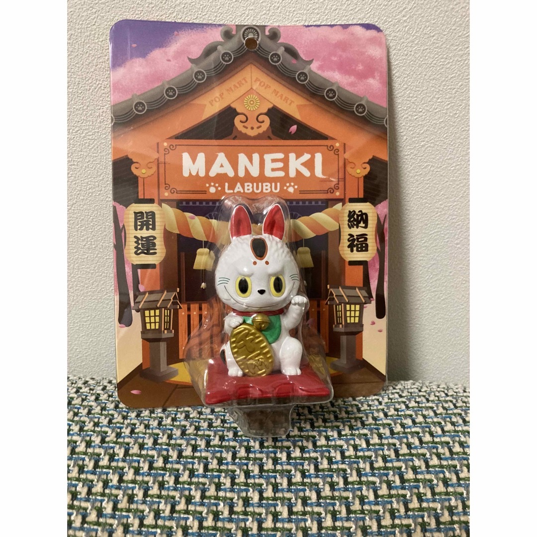 新品 LABUBU MANEKI 招財