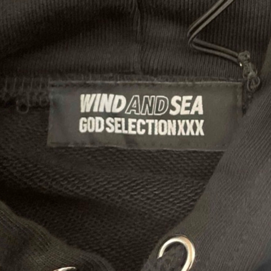 WIND AND SEA × GOD SELECTION コラボパーカー