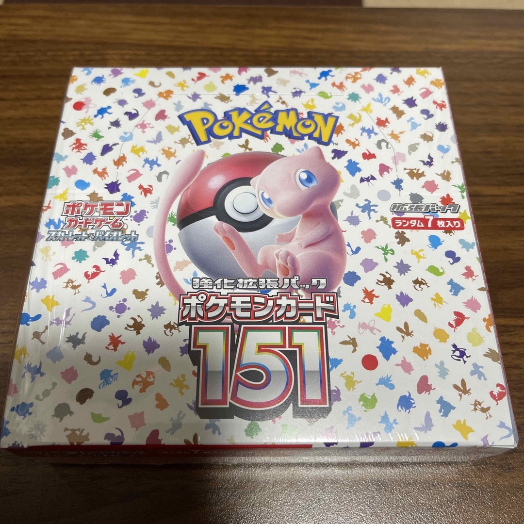 ポケモンカード151 シュリンクつき BOX